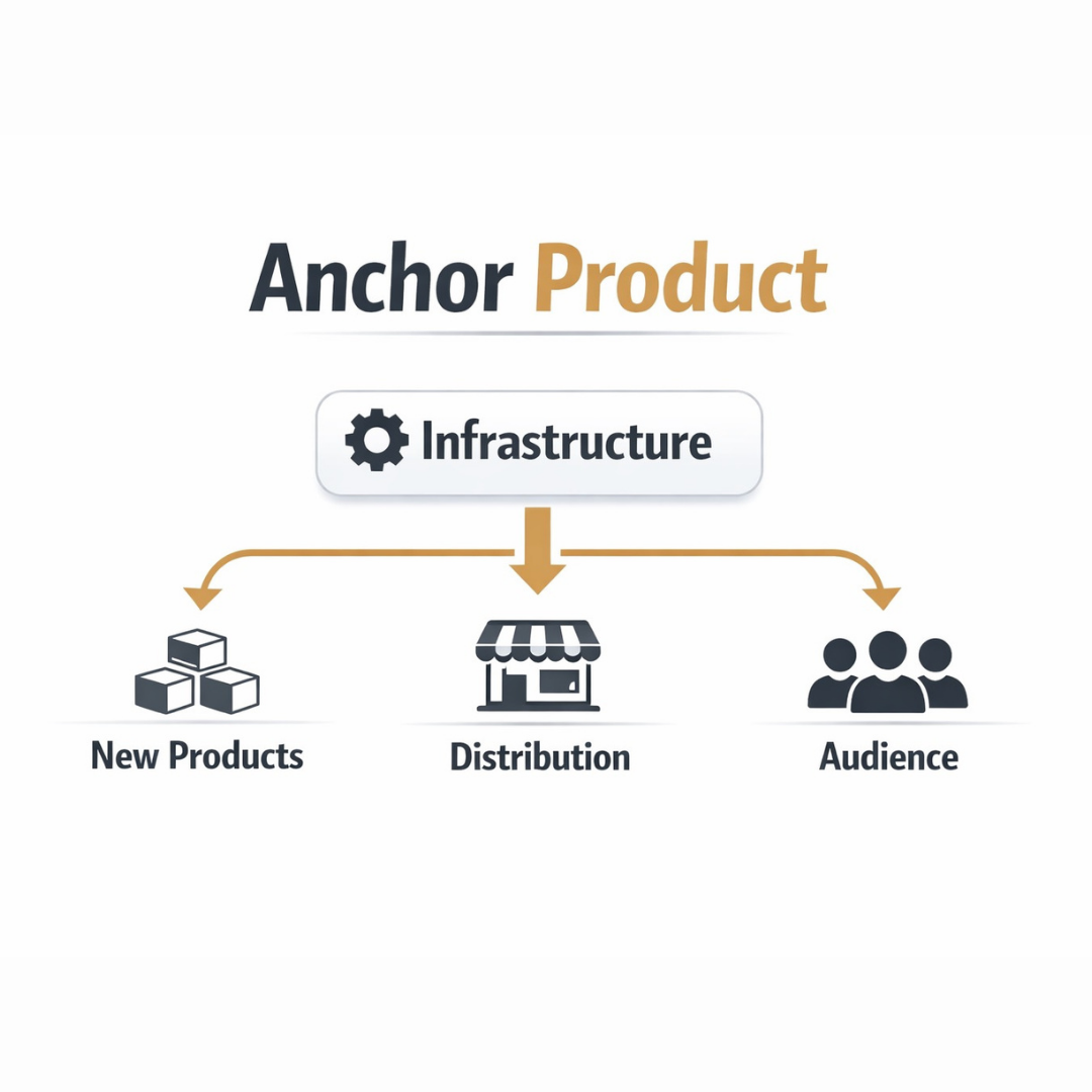 “Anchor Products”: Why One Offer Can Build a Multi-Product Business
